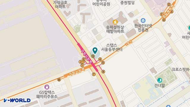 블리스케어 통합돌봄센터 위치 지도