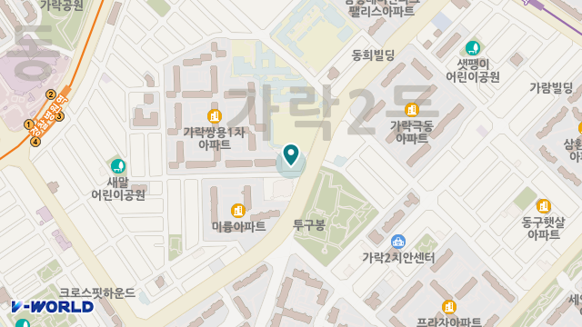 효당돌봄재가센터 위치 지도