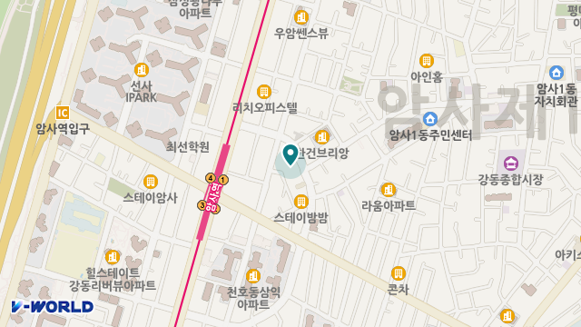 행복 데이케어센터 위치 지도