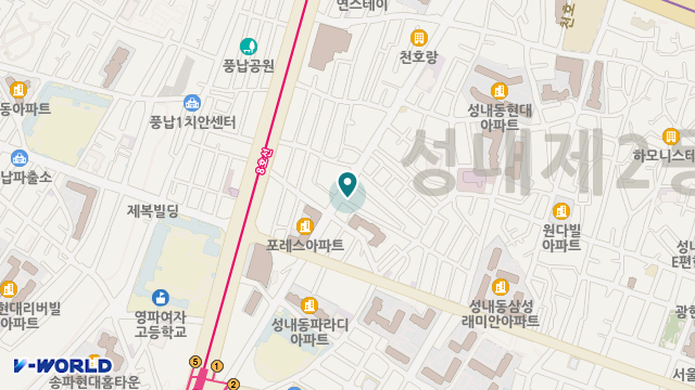 희망 재가방문요양센터 위치 지도
