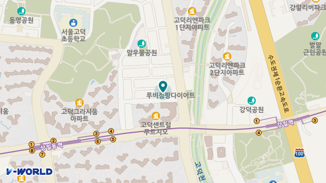 더사랑방문요양센터 위치 지도