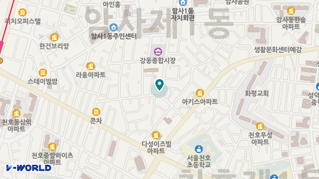다사랑방문요양센터 위치 지도