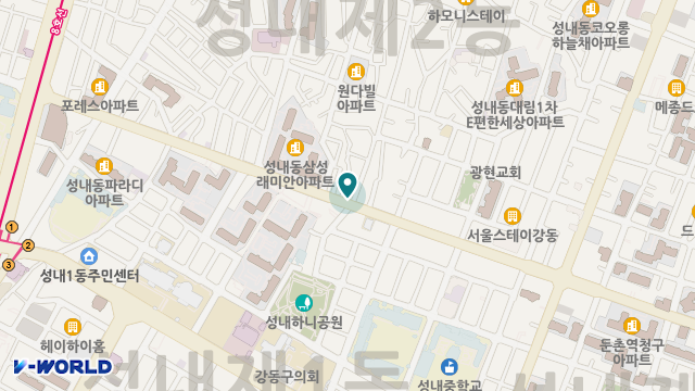 (한사랑) 재가방문요양센터 위치 지도