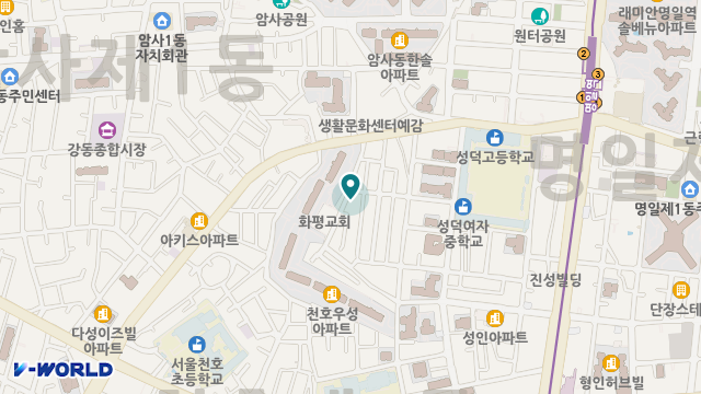 늘사랑재가센터 위치 지도
