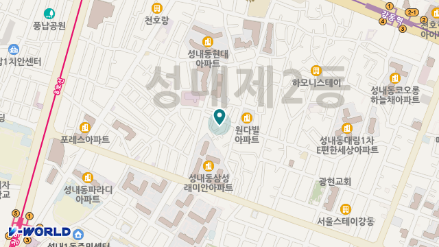 가나방문요양센터 위치 지도