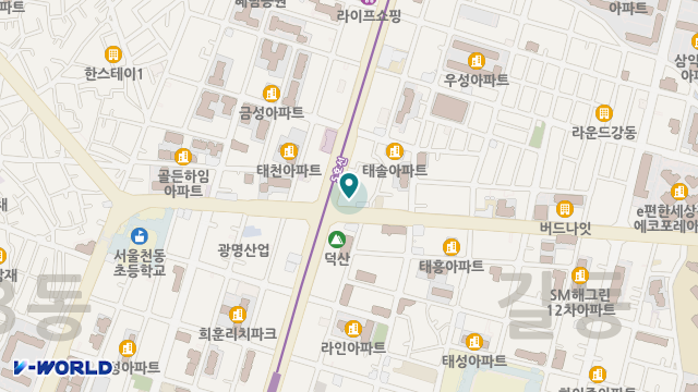 방문요양바른복지센터 위치 지도