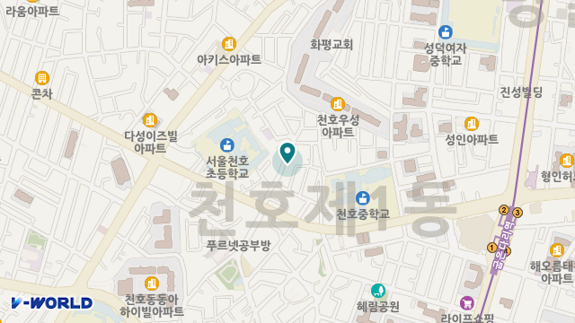 다솜재가방문요양센터 위치 지도