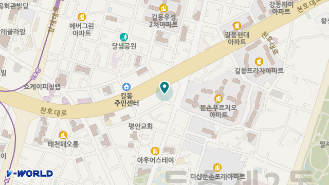 효순데이케어센터 위치 지도