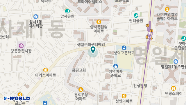다정한재가방문요양센터 위치 지도