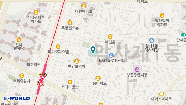 한마음복지용구센터 위치 지도