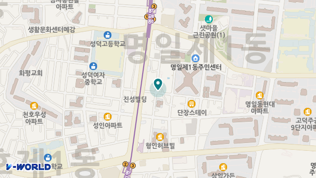 백세동행 방문요양센터 위치 지도