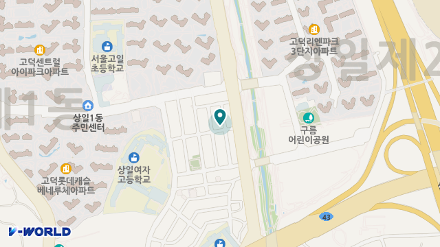 사랑드림 방문요양센터 위치 지도