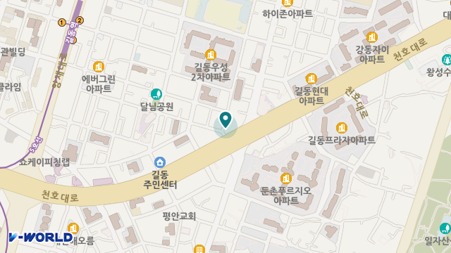 가온플러스데이케어센터 위치 지도