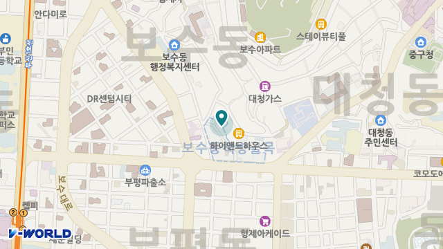 중구재가노인지원서비스센터 위치 지도