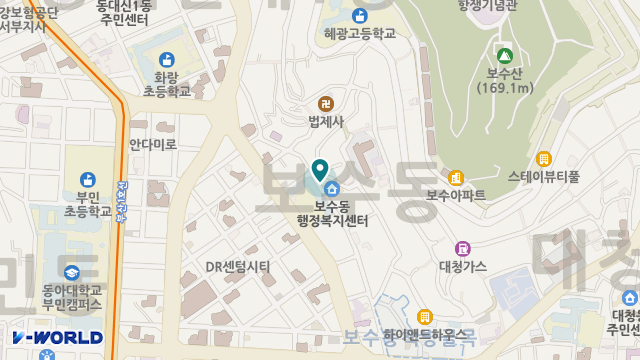 참벗재가복지센터 위치 지도