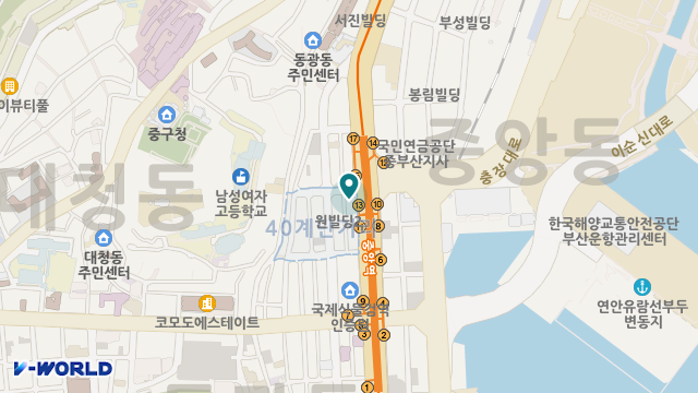신창통합재가복지센터 위치 지도