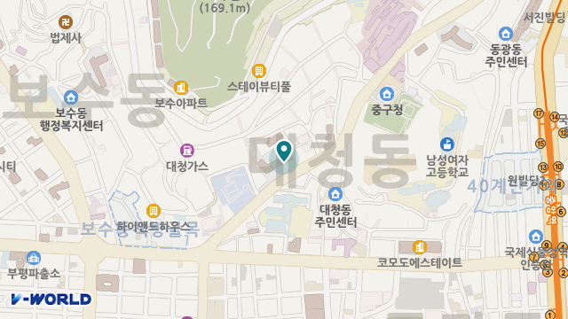 다온노인재가복지센터 위치 지도