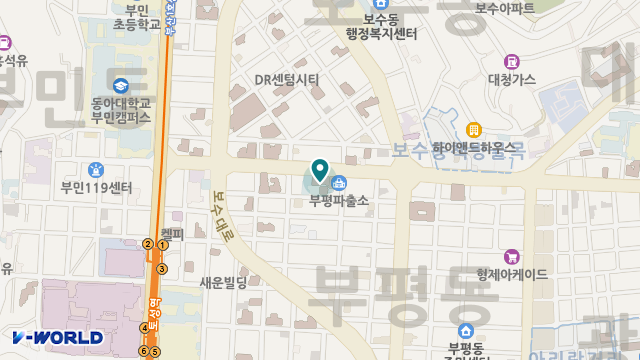 행복한재활주간보호센터 위치 지도