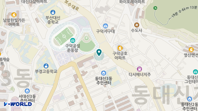 인창서구재가노인복지센터 위치 지도