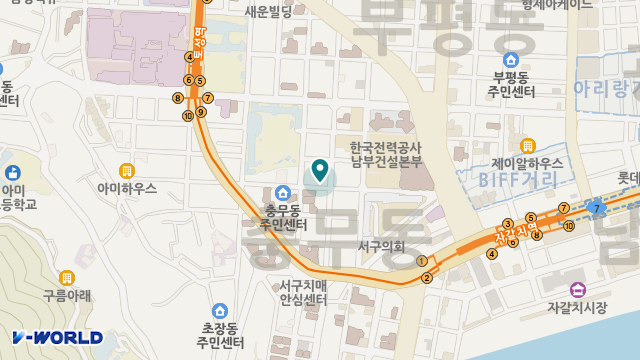 성심재가복지센터 위치 지도