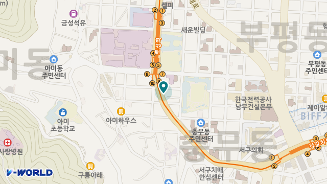 더드림재가복지센터 위치 지도
