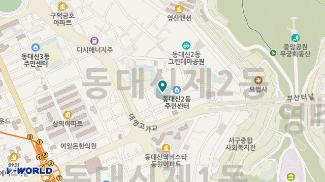 함께재가노인복지센터 위치 지도