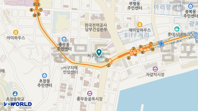 코끼리재가복지센터 위치 지도