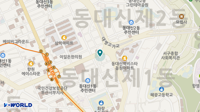 진사랑방문요양센터 위치 지도