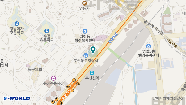럭키주간복지센터 위치 지도