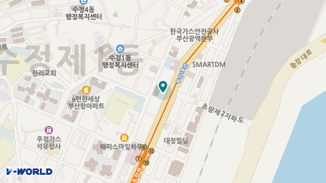 희망복지노인재가센터 위치 지도