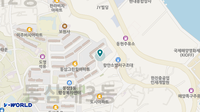 상리노인복지센터 위치 지도