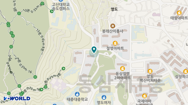와치노인복지센터 위치 지도
