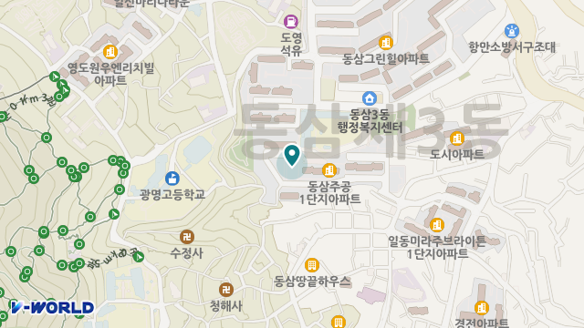 동삼장기요양기관 위치 지도