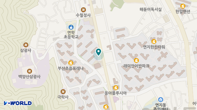 백세재가노인복지센터 위치 지도