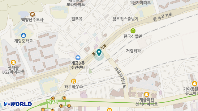 정성재가복지센터 위치 지도