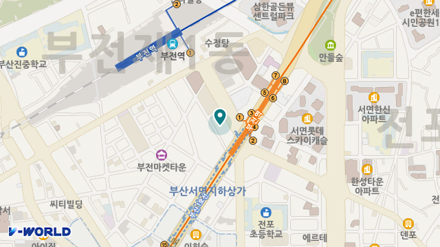 케어닥 방문요양센터 부산점 위치 지도