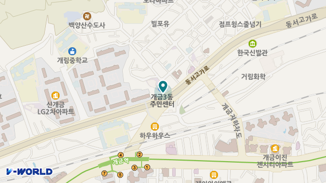 (주)케어링 주간보호센터 부산 진구점 위치 지도