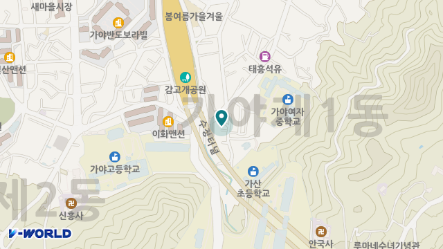 가야사랑재가복지센터 위치 지도