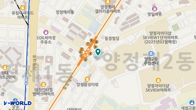 고운손재가복지센터 위치 지도