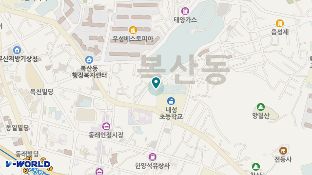 온누리 복지센터 위치 지도