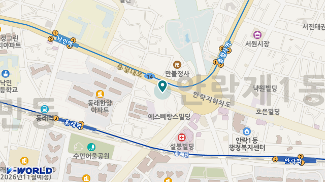 착한재가복지센터 위치 지도