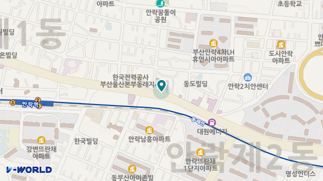 활기찬 방문요양센터 위치 지도
