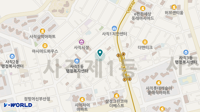 간호돌봄재가복지센터 위치 지도