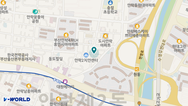 한빛재가복지센터 위치 지도