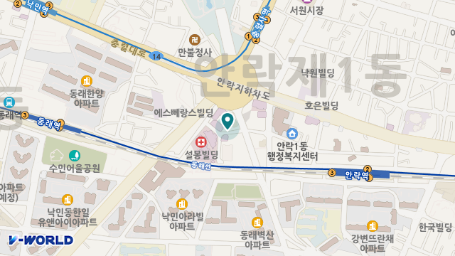 주식회사 동부산재활주간보호센터 위치 지도