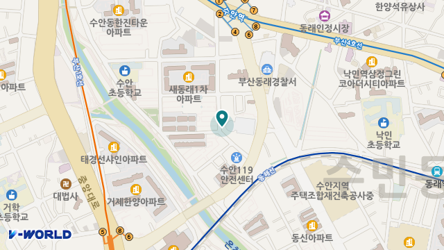 효드림재가센터 위치 지도