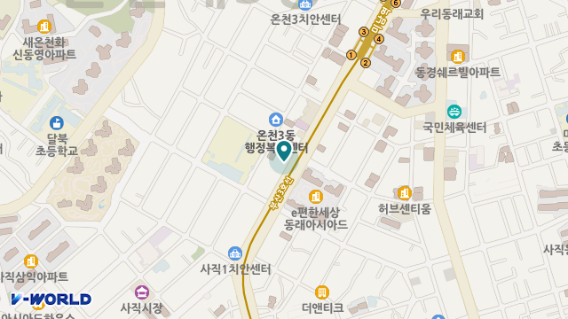 다사랑재가복지센터 위치 지도
