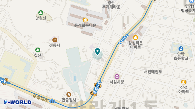 효성재가노인복지센터 위치 지도