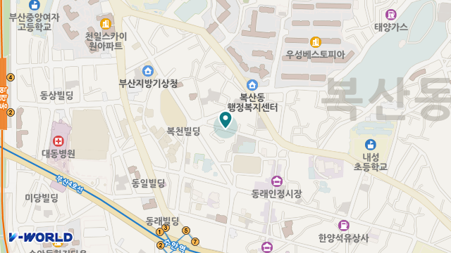 다솔재가노인복지센터 위치 지도