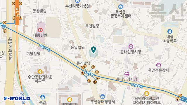 다함께통합재가복지센터 위치 지도